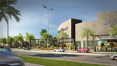 Al Ahsa Mall Facade, Hofuf