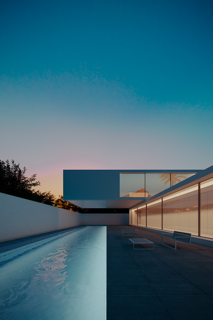 CGI - House of Sand
Course OF 3D Full - Ander Alencar

Softwares: 3dsmax | Corona Renderer | Adobe Photoshop
Modeling and Visualization - Isabella Vendrami
Project: Fran Silvestre Arquitectos