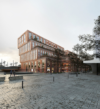 Multifunctional building in Ghent
