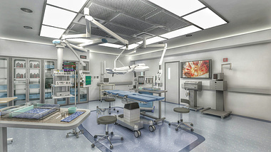 Surgery Room Render