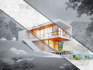Mountain House (Merging Modernity with Nature)