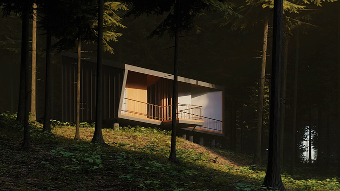 Another #Archviz project i have been working on...
Hope you like it

#architecturalvisualization #archdaily #architecturalrendering #architecturedesign #architecture #blender3d #blendercycles #blender #cg #cgarchitect #woods #cabins #cabinlife