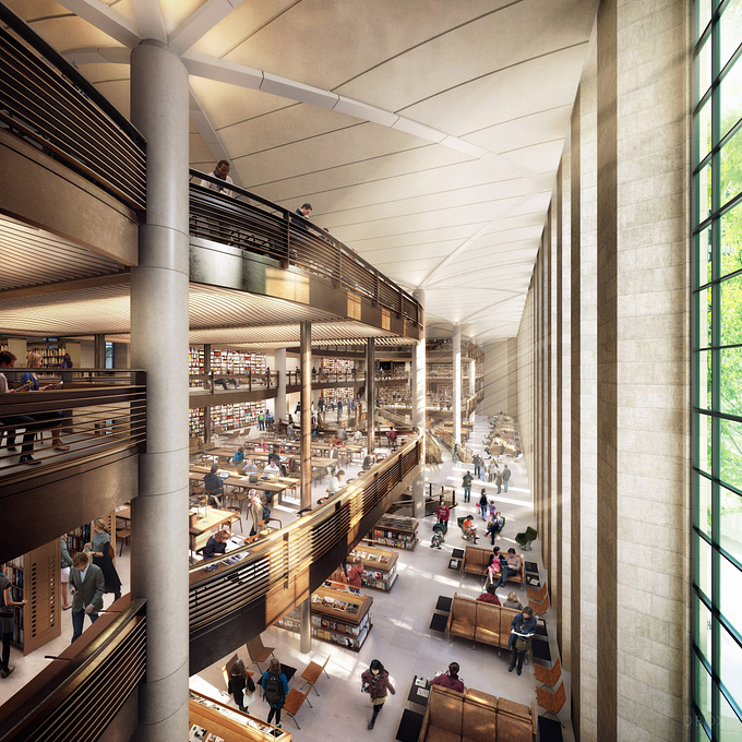 DBOX - http://www.dbox.com
Foster + Partners' renovation scheme for the New York Public Library has been abandoned
