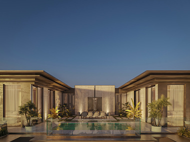 Project of a villa in Dubai
