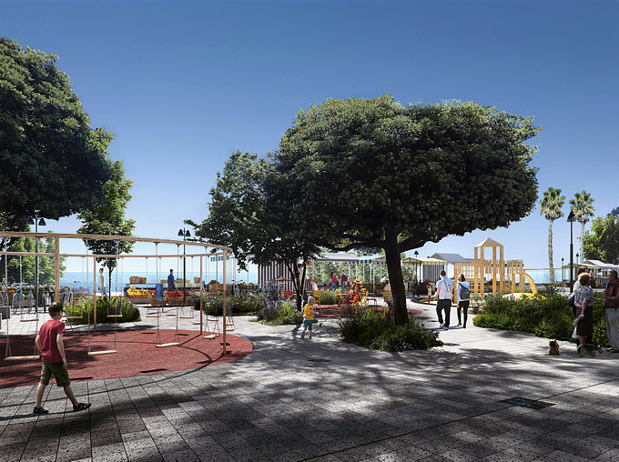 Kiasm: Recco Promenade

Congrats to the architects Andrea Durante and Viola Guarano for the 2nd place in the competition for a new Promenade in Recco, Genova (IT). They re-designed the existing seafront by using simple and natural elements like stone and wood.
The project is a great example of integration between greenery, lighting, flooring, and accessibility aimed at the tourist revitalization of the territory.
Thanks for this cool collaboration and for trusting our work!

We hope you like it!

Web: https://www.kiasm.studio/
Instagram: https://www.instagram.com/kiasm.studio/