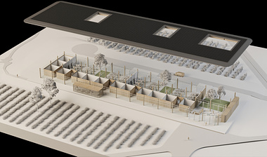 Architectural scale model (competition)