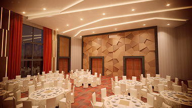 Banquet Hall Rendering