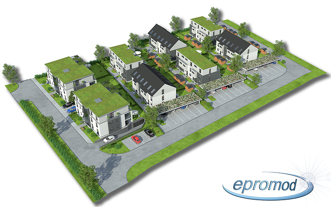 3d Visualisierung epromod - http://www.epromod.de
Epromod has been creating high-quality 3D visualization for over 13 years.
We create 3D representations of apartment buildings or commercial objects. We are happy to take on special visualization tasks.
We can offer our customers any kind of architectural visualization.