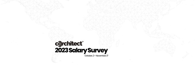 We're excited to announce the launch of our yearly CGarchitect Architectural Visualization Salary Survey.
We'll be taking responses from October 2nd to November 17th. The more responses we gather, the more accurate and comprehensive our findings will be. So, please take a moment to take the survey and help others understand the state of our industry. Share it with your colleagues and friends in the field as well.
