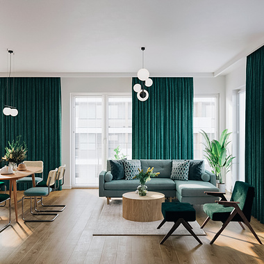 A classic apartment in two versions