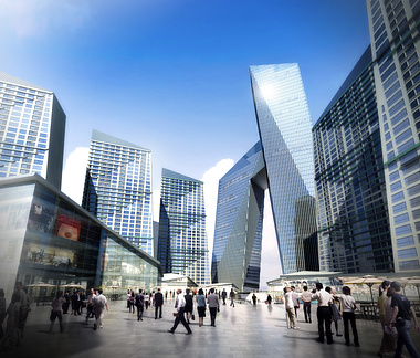Wuhan Commercial Tower Conceptual Development
