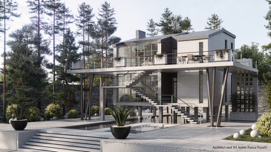 A modern villa 