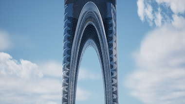 The Spire - Hole front