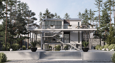 A modern villa 