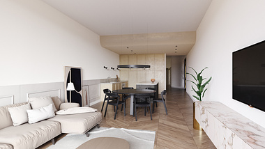 Interior Design of residential appartment (Archi+ Malta)