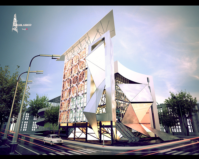 a concept for mixed use building mainly offices
...
what do you think about the design , mood ?