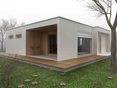 Small prefabricated house