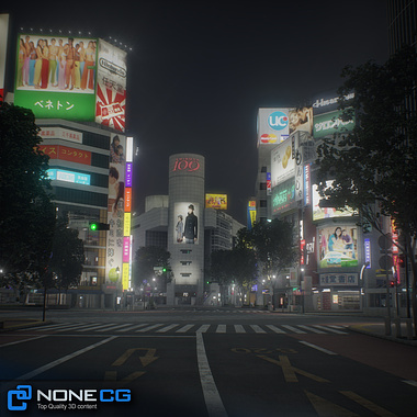 NoneCG Tokyo Shibuya