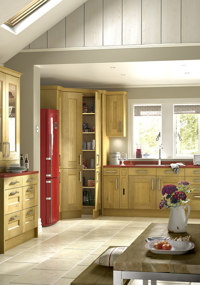 Set Visions - http://www.setvisionspix.co.uk
CGI of Traditional Oak Kitchen for Brochure front cover
PIX is a unique brand of photorealistic computer generated imaging of the very highest quality created by Set Visions in 2009.

The PIX brand encompasses a range of imagery that includes incredible stills, beautiful videos, walk-throughs and highly detailed, interactive 360's.

Tapping in to the 25 years of experience and creative talent within the Set Visions culture we continue to develop our skills to keep PIX as the very best alternative to traditional photography anywhere in the market place.