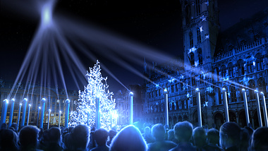 Christmas Brussels Grand Place event