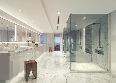 Luxury Bathroom in Miami