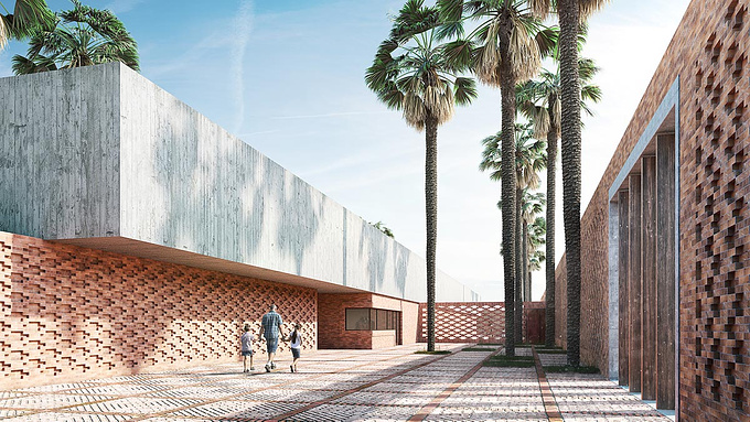 Architectural visualisation - Berga&Gonzalez - http://renderingofarchitecture.com/3d-rendering-competition-tunis
Architectural visualisation for the competition to design a primary school in Tunis

Architectural designed by flint architecture

Check out our website for the complete set of 