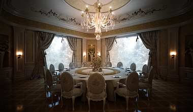 A Fast rendering for a Diningroom