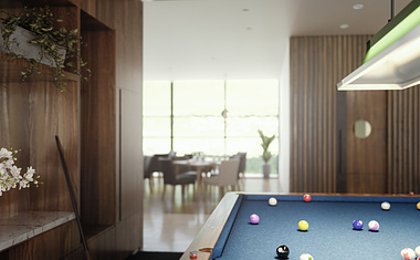 Pool's room - Design by Estudio Decimal