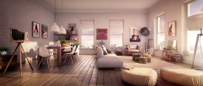 3DS Max, Vray and Photoshop