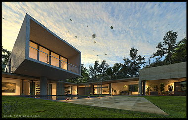 residential exterior conceptual