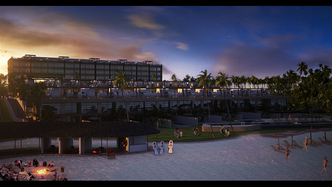 beach front apartments being built in kenya