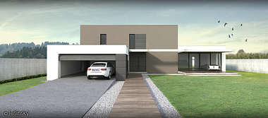 one fast render of my family house project