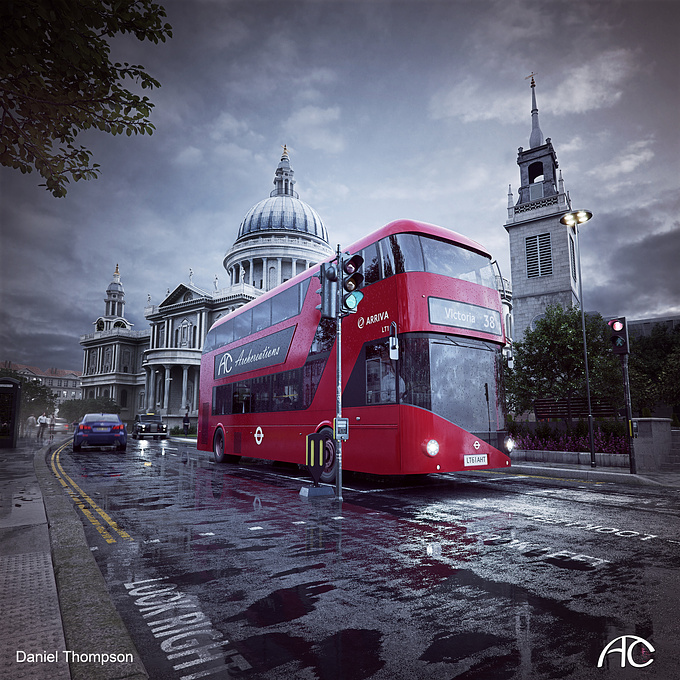 Archcreations - http://www.archcreations.com.au
A project done in my own time of St Pauls Cathedral London.
Using 3ds max, Vray, After effects and Photoshop.

An old scene from 2014 I came back to do another render and improve it.