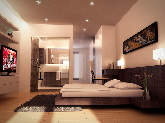 Softwares Used : 3ds Max 2011, V-ray 2.0 adv. and Fusion for final touches