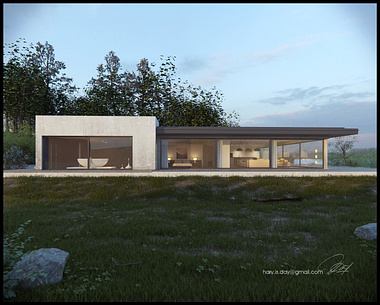 exterior villa conceptual