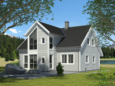 Residential Exterior Visualization