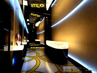 Lift lobby in a night club