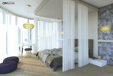Luxury bedroom - another version