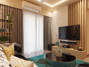 Lliving Room_Personal Residence_Mumbai