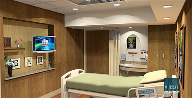 Second View of Patient Room 909