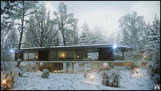 http://www.mbrender.it
The White Tree House_Winter Scene_01