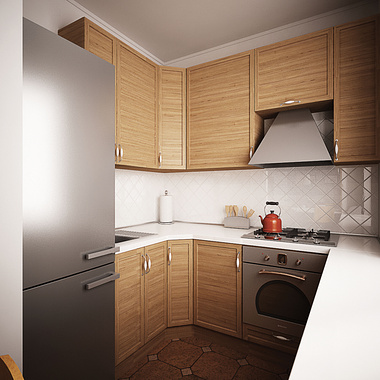 Ostap Apartment Renovation Project | Kitchen View