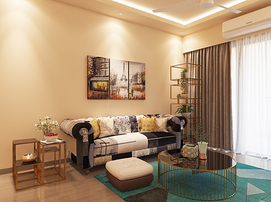 Living Room_Personal Residence_Mumbai