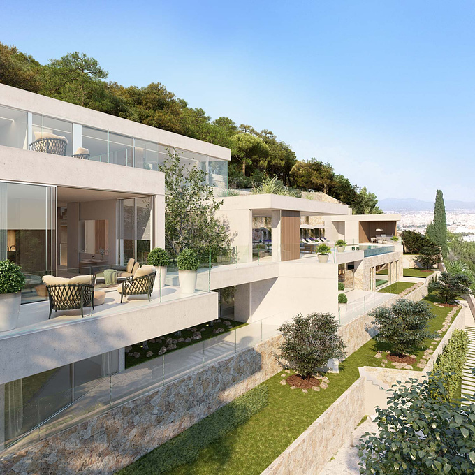http://renderingofarchitecture.com/video-luxury-villa-sonvida
Architectural visualisation of a new villa in Mallorca, Spain

For further info, check out our 