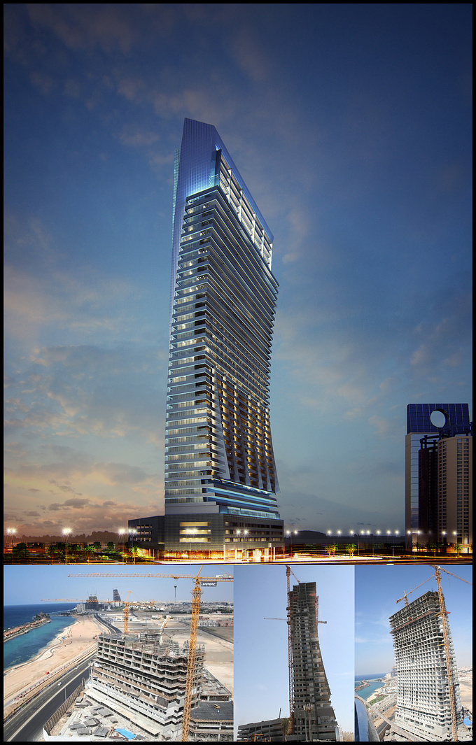 The iconic tower offers lavish penthouses as well as 3, 2 & 1 bedroom apartments, with the higher levels branded Versace. The luxurious Jeddah apartments are nestled in beautifully landscaped surrounds and among the finest of Saudi Arabia real estate. Al Jawharah features a double height lobby, designer guest lounge and multi-level car parking. In terms of Saudi Arabia property, Al