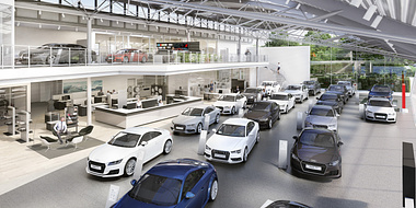 Audi Car Center Wolfsburg Germany