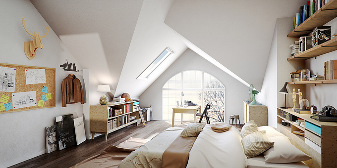 Bedroom View 
By Tharik 
Hi all , This is my latest personal project. I hope you like my work and share your comments .
Software : 3DsMax + Vray + Photoshop
Facebook : https://www.facebook.com/mohamed.tharik.9