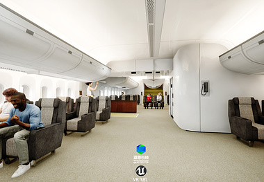 vr of airplane,made by unreal engine