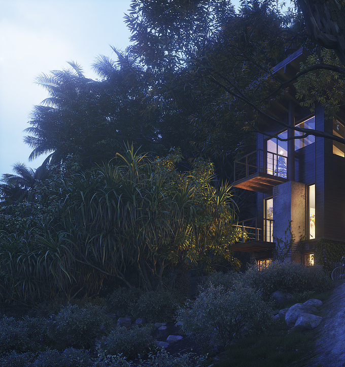 vicnguyendesign - http://vicnguyendesign.org/
House on the hill.
sw: 3dmax, vray and PS.
thanks all C@C!