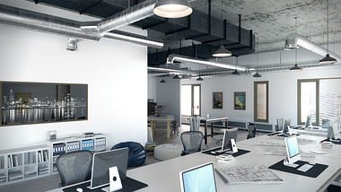 Chicago Office Rendering